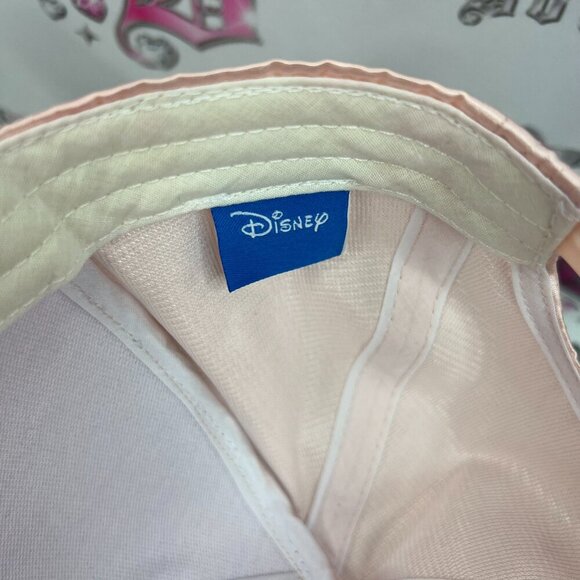 Disney hat Minnie Mouse rose gold sparkly sequins sizable hat snapback ears main image 7